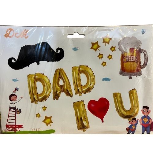 Dad I Love You Balloon Set